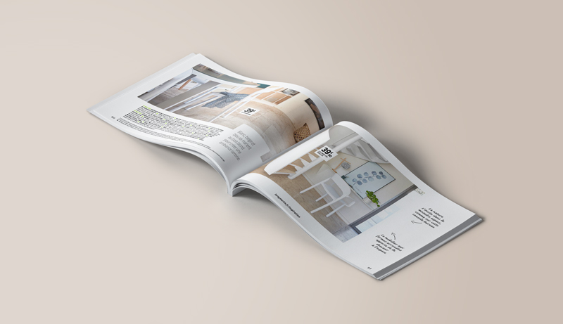 brochure stampa orizzontale