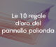le 10 regole d'oro del pannello polionda